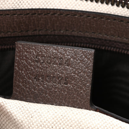 Gucci GG Supreme Monogram Web Ophidia GG Toiletry Case Beige New Acero 7 of 8