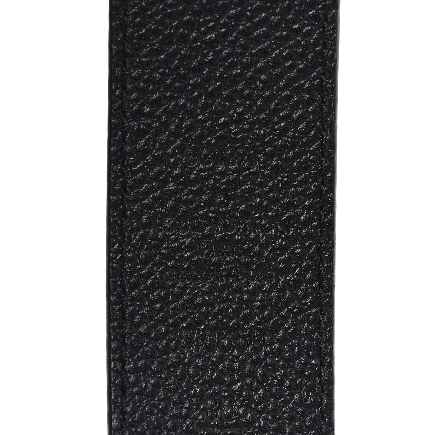 Louis Vuitton X YK Empreinte Dots 30mm LV Belt 80 32 Black White 3 of 5