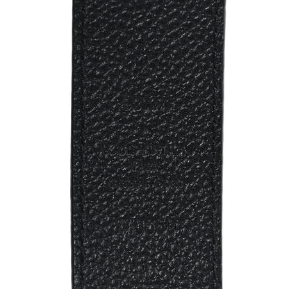 Louis Vuitton X YK Empreinte Dots 30mm LV Belt 80 32 Black White 3 of 5
