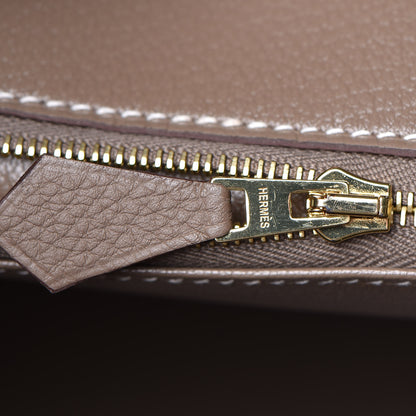 Hermes Togo Birkin 30 Etoupe 27 of 33