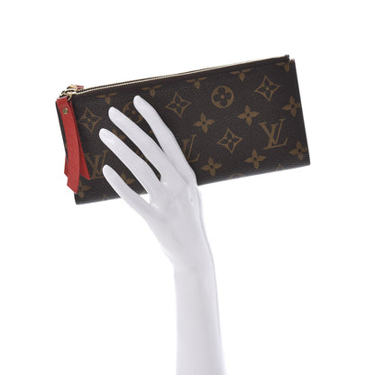 Louis Vuitton Monogram Adele Wallet Coquelicot 2 of 9