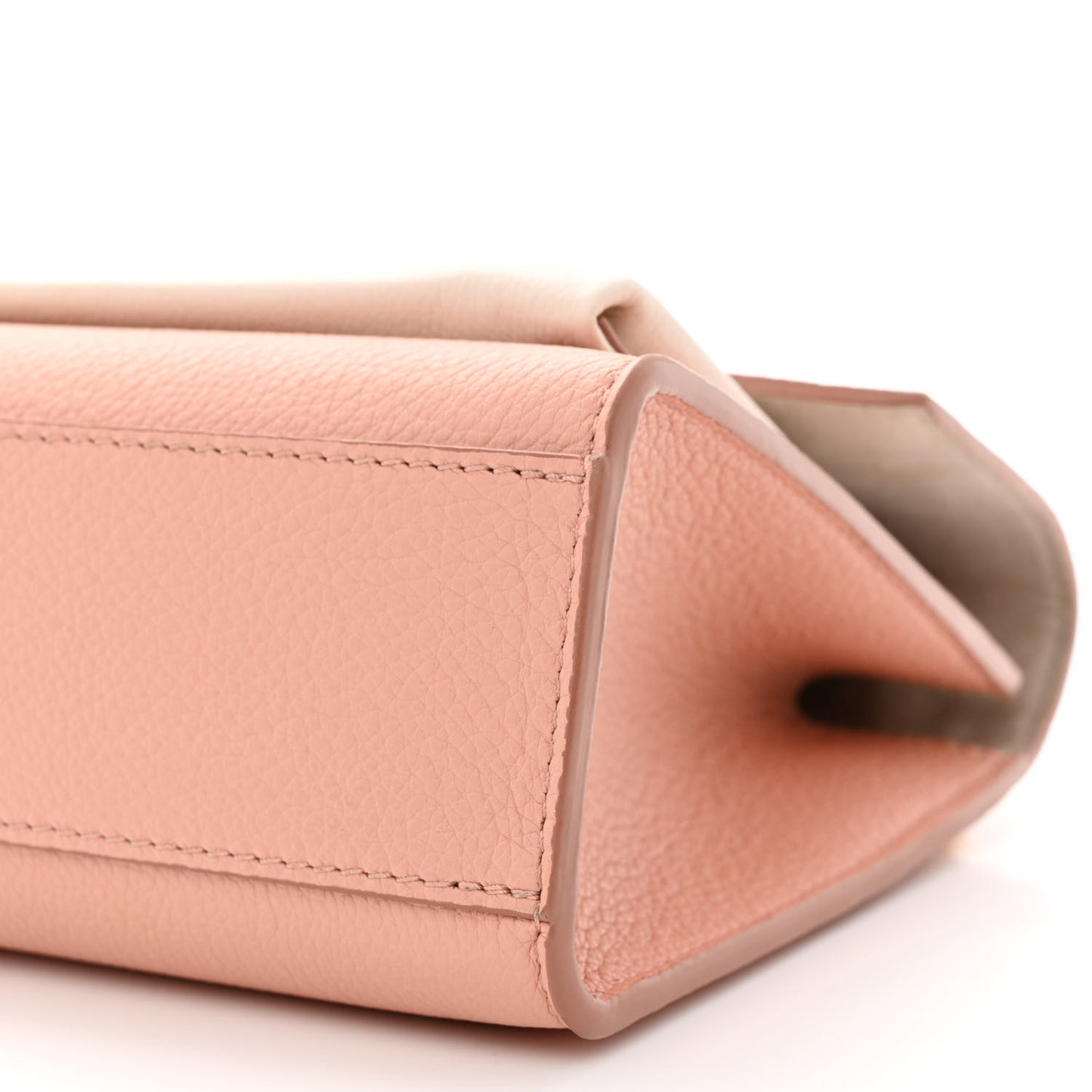 Soft Calfskin My Lockme Chain Bag Rose Trianon