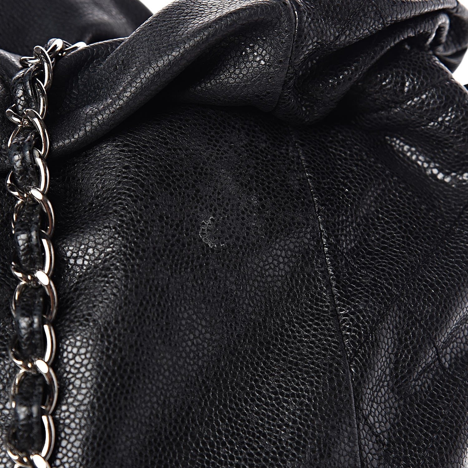 Chanel Caviar 31 Drawstring Tote Black 8 of 13
