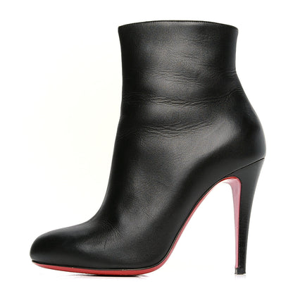 Christian Louboutin Calfskin Bello 100 Booties 38 Black 1 of 4