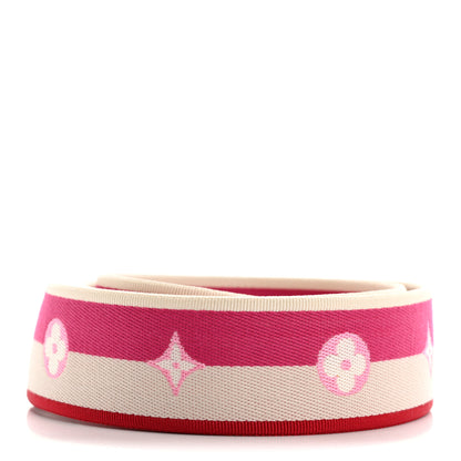Louis Vuitton Jacquard Speedy Bandouliere 20 Shoulder Strap Fuchsia 2 of 3