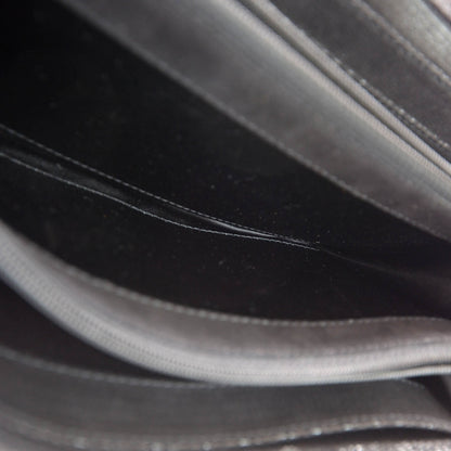 Chanel Woven Calfskin Clutch Bag Black 9 of 9