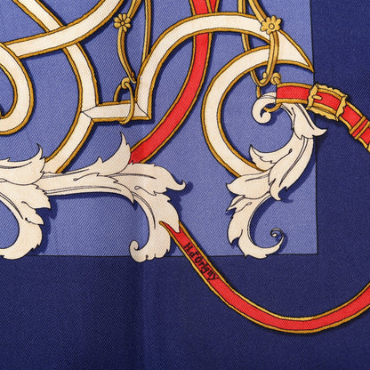 Hermes Silk L'Instruction Du Roy Scarf 45 4 of 4