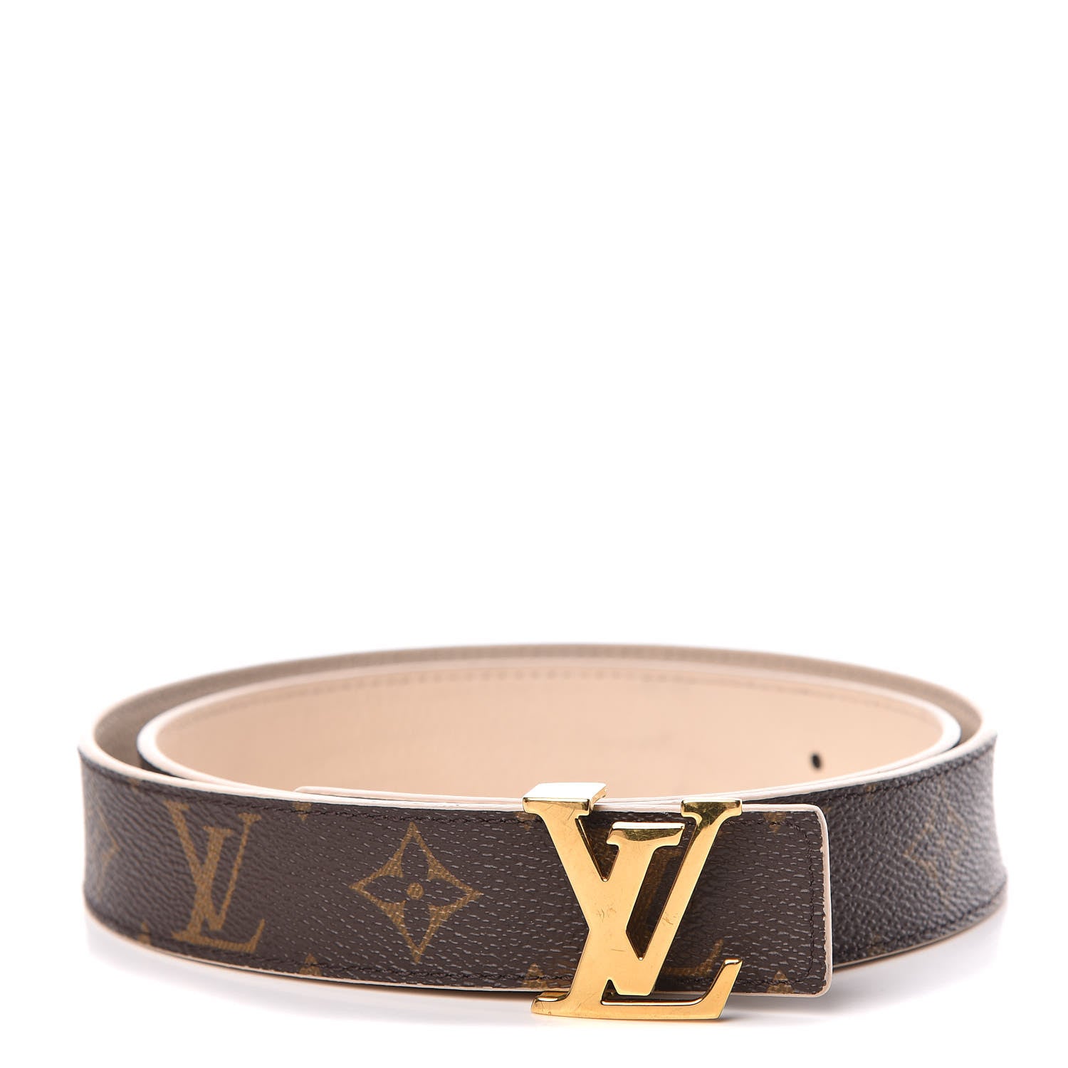 Louis Vuitton Monogram LV Initiales Belt 85 34 1 of 10