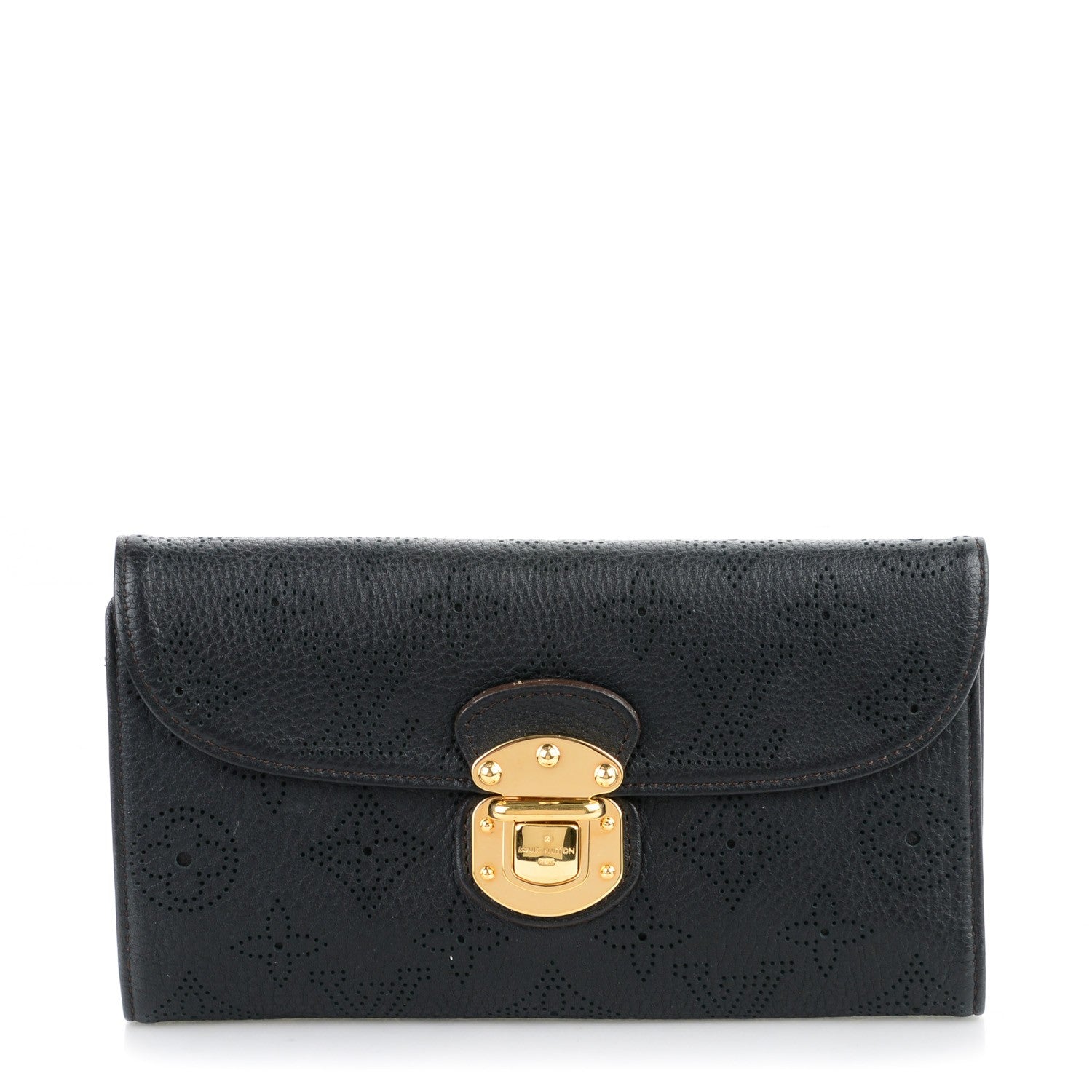 Louis Vuitton Mahina Amelia Wallet Black 1 of 7