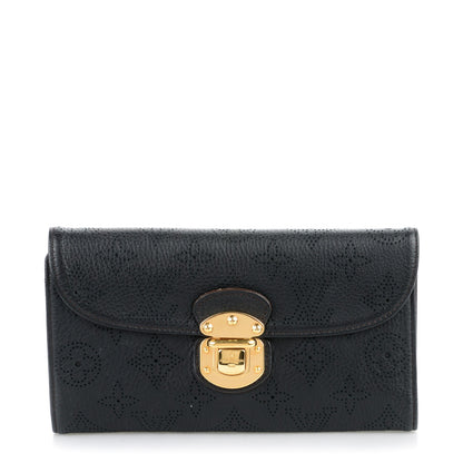 Louis Vuitton Mahina Amelia Wallet Black 1 of 7