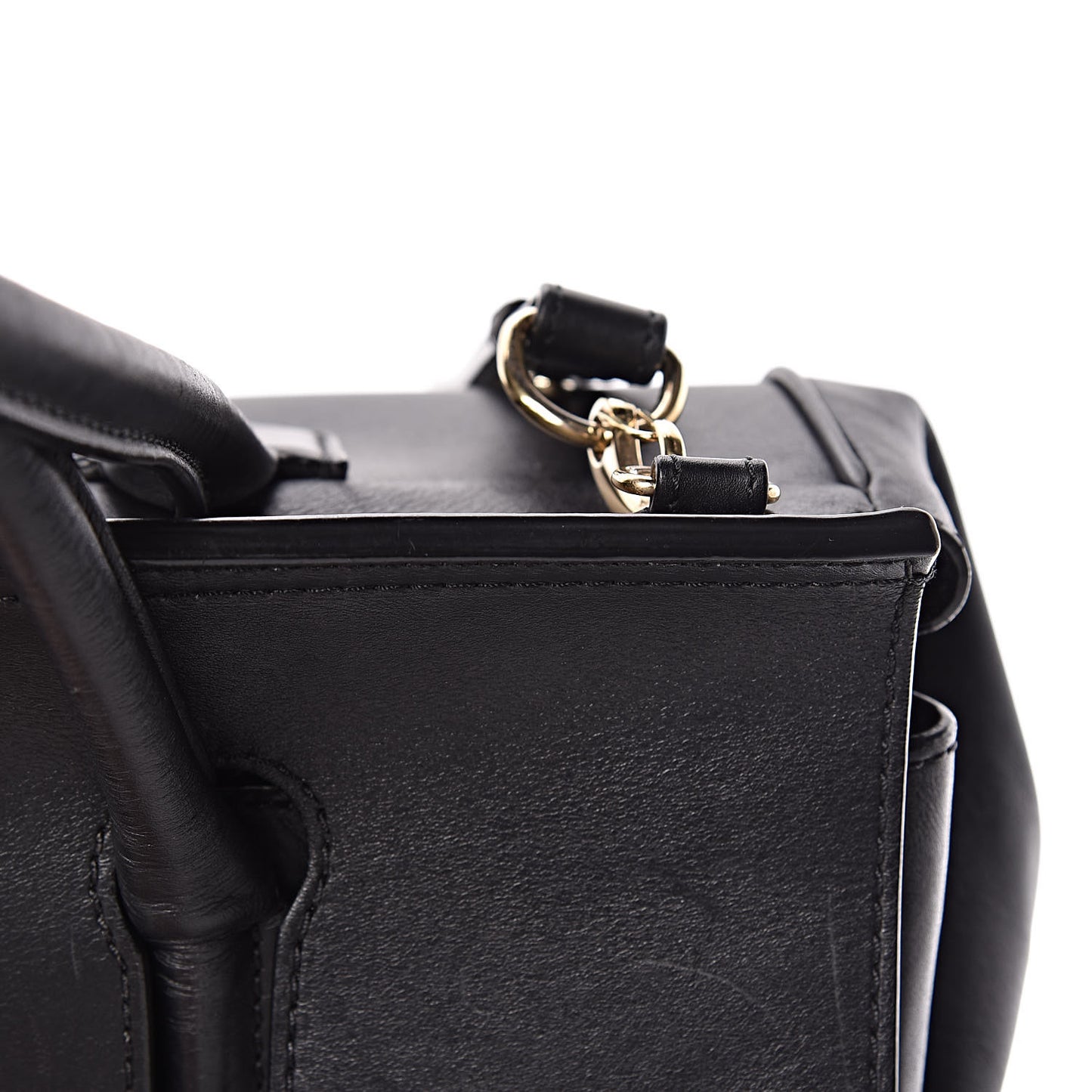 Calfskin Large Palazzo Empire Bag Black