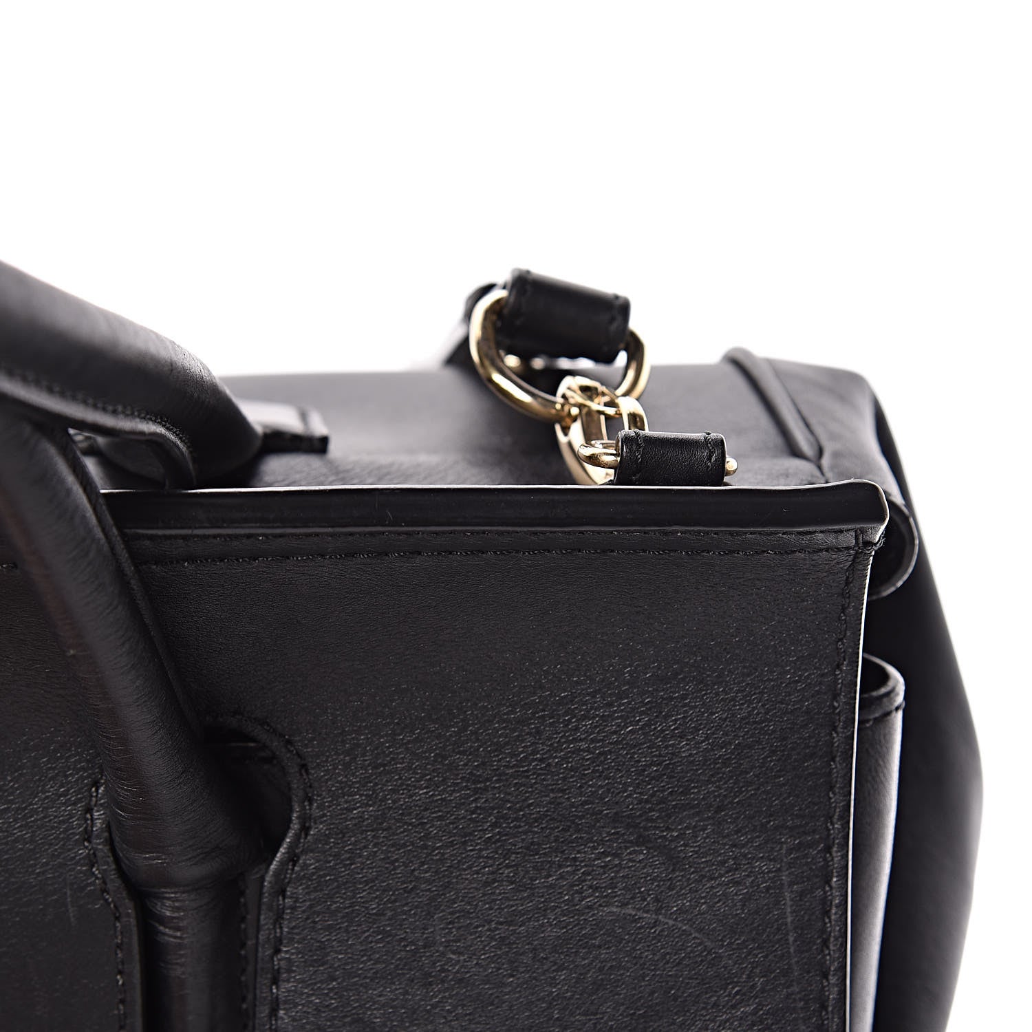 Versace Calfskin Large Palazzo Empire Bag Black 39 of 40