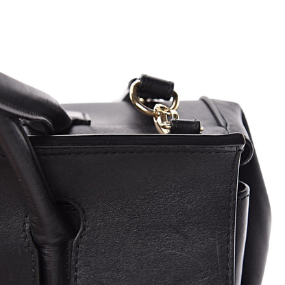 Versace Calfskin Large Palazzo Empire Bag Black 39 of 40