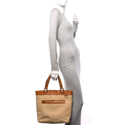 Louis Vuitton Mini Monogram Lucille GM Beige 2 of 9