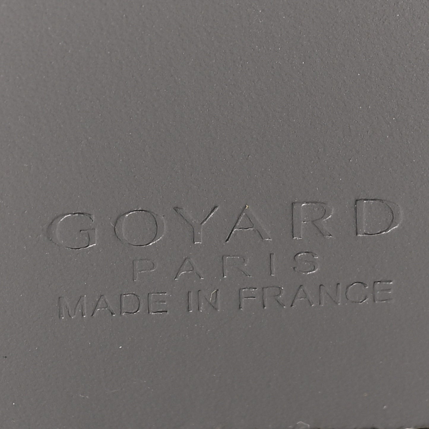 Goyardine Saint Marc Folding Card Case Grey