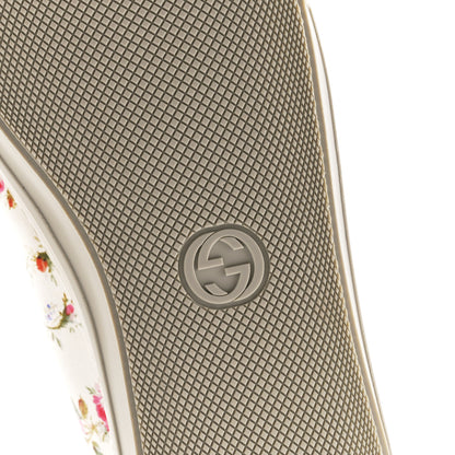 Gucci Canvas Romantic Print Major Blind For Love High Top Sneakers 37 Ivory 6 of 9