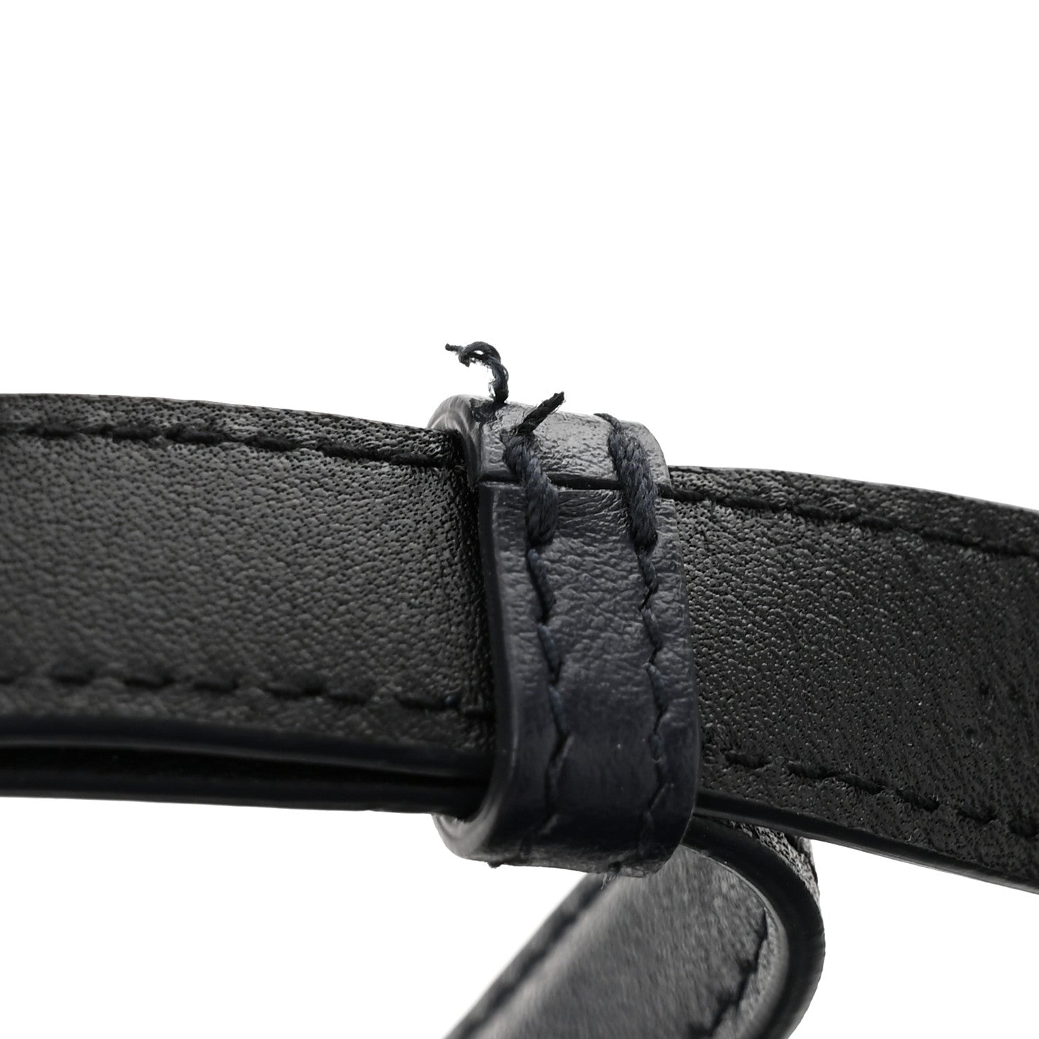 Saint Laurent Smooth Calfskin Monogram Kate Belt Bag Deep Marine Black 10 of 10