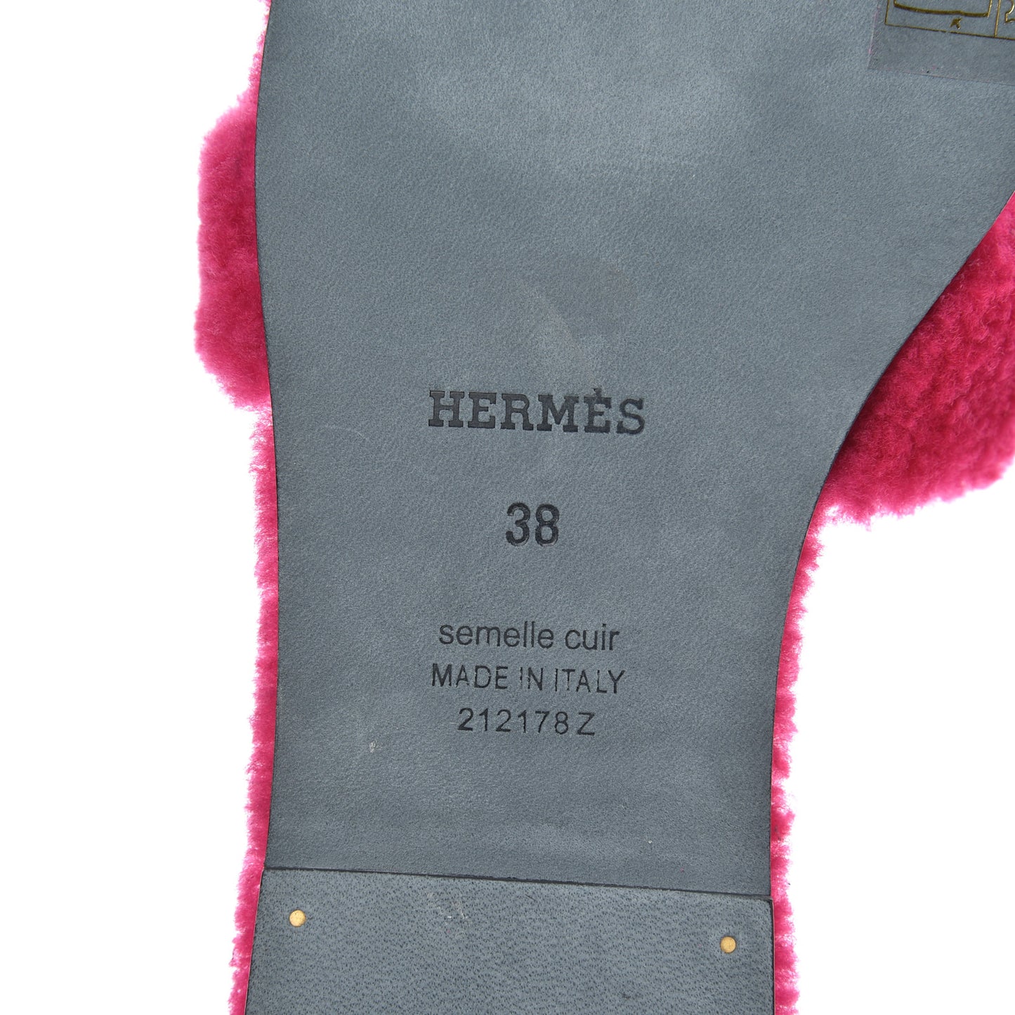 Woolskin Oran Sandals 38 Rose Fuchsia