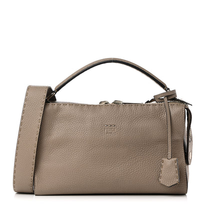 Fendi Cuoio Romano Selleria Lei Boston Tote Corda 1 of 18