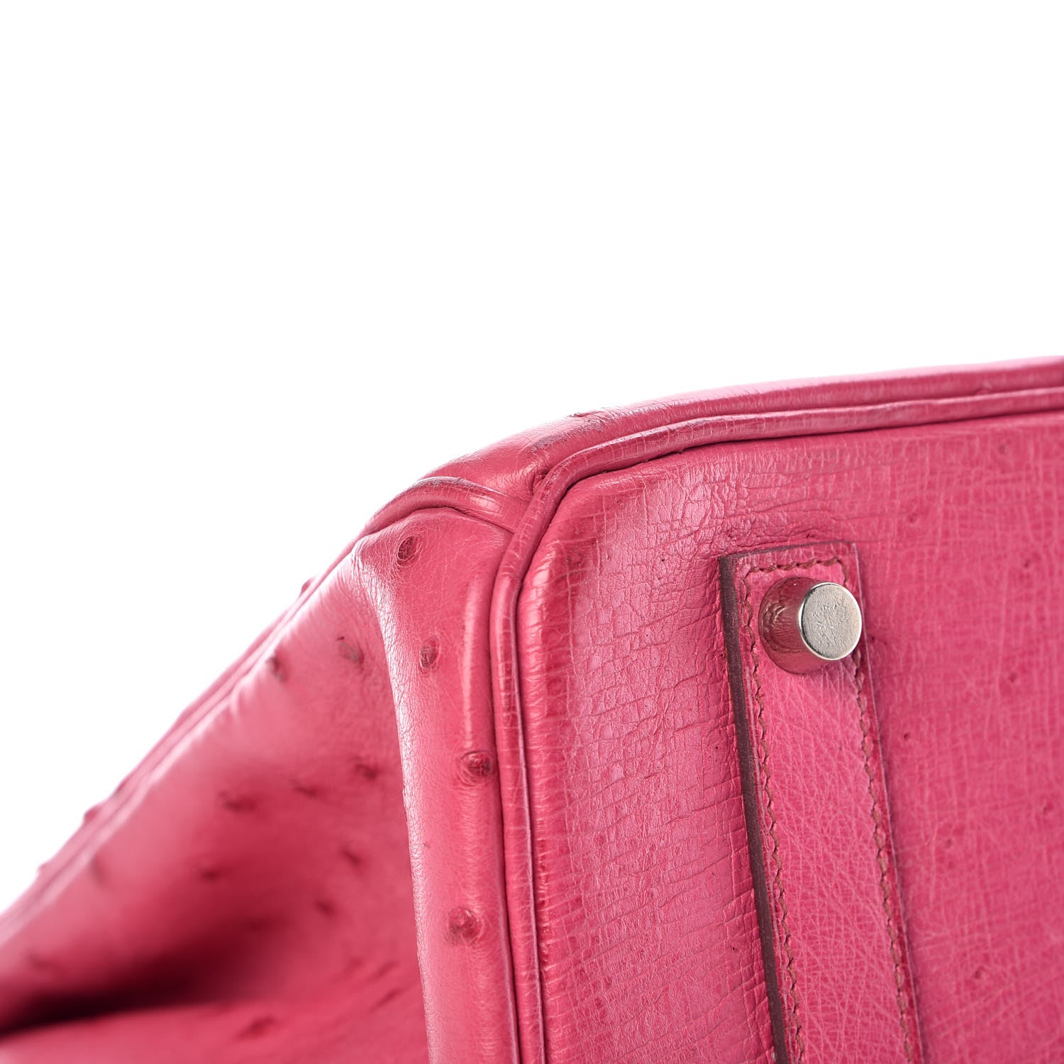 Hermes Ostrich Birkin 35 Fuchsia 42 of 43