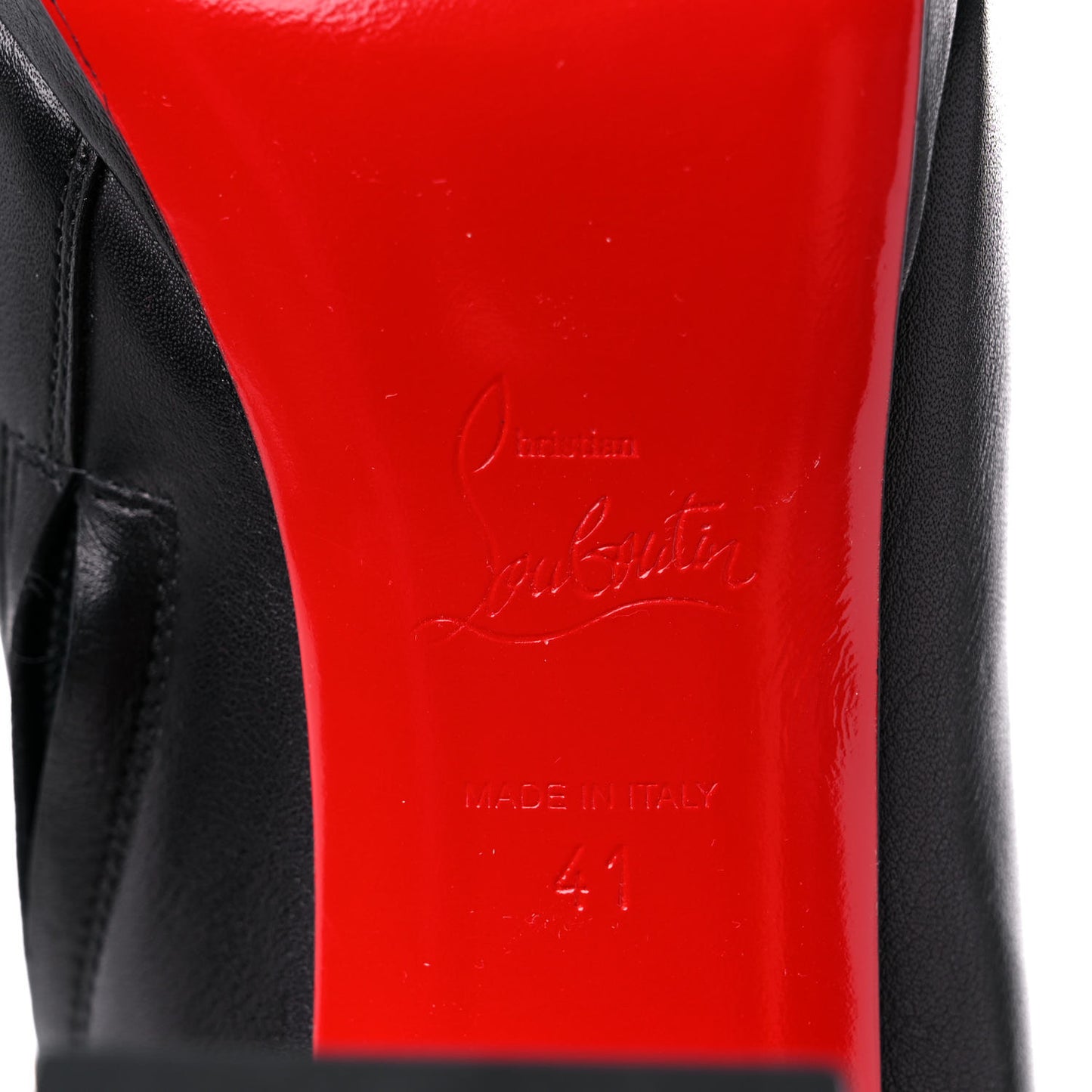 Calfskin Pasteur 100 Ankle Boots 41 Black