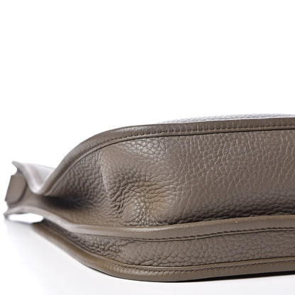 Hermes Taurillon Clemence Evelyne III PM Etain 5 of 12