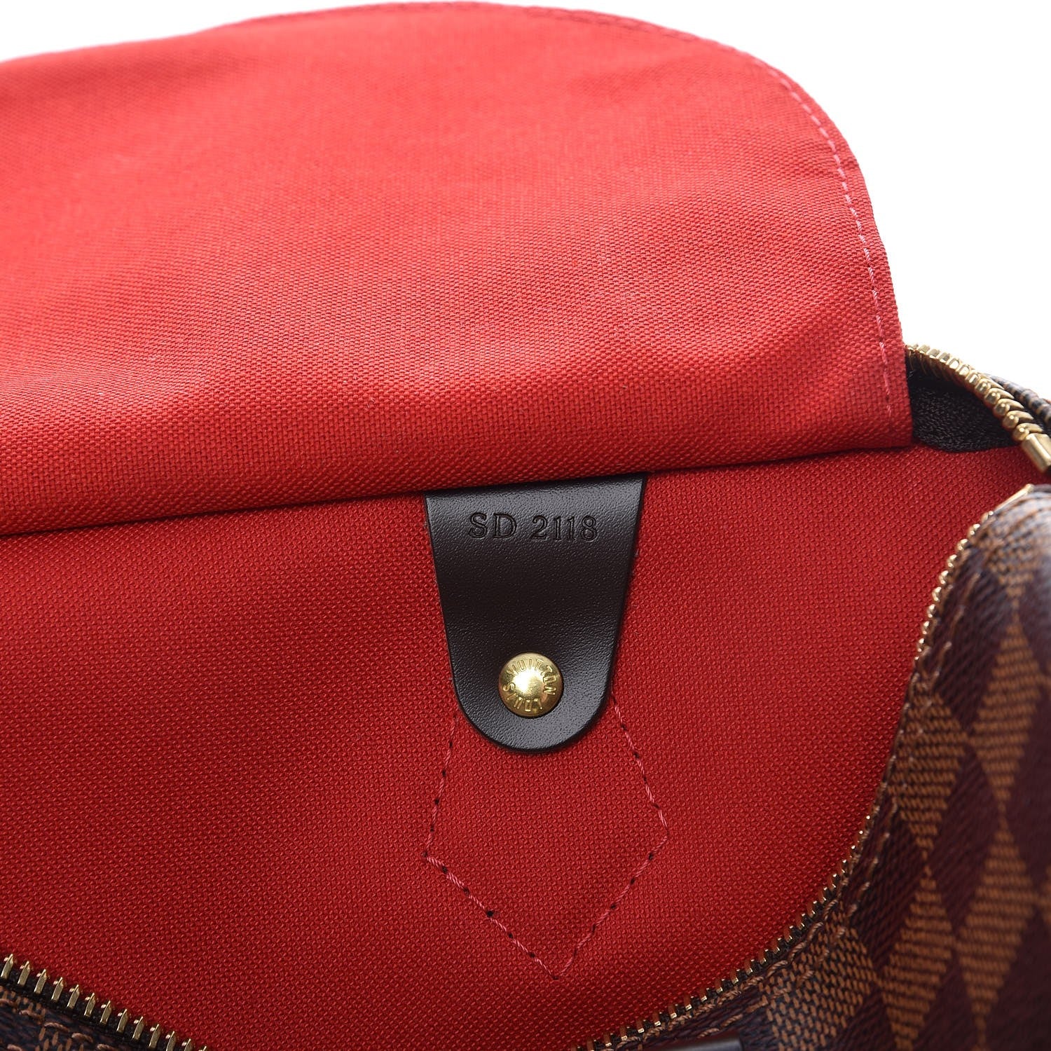 Louis Vuitton Damier Ebene Speedy 30 8 of 8