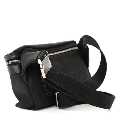 Saint Laurent Canvas Calfskin City Belt Bag Black 3 of 10