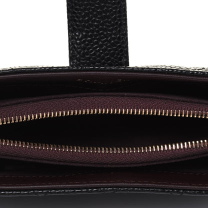 Chanel Caviar Quilted Mini Phone Holder Clutch Black 5 of 13
