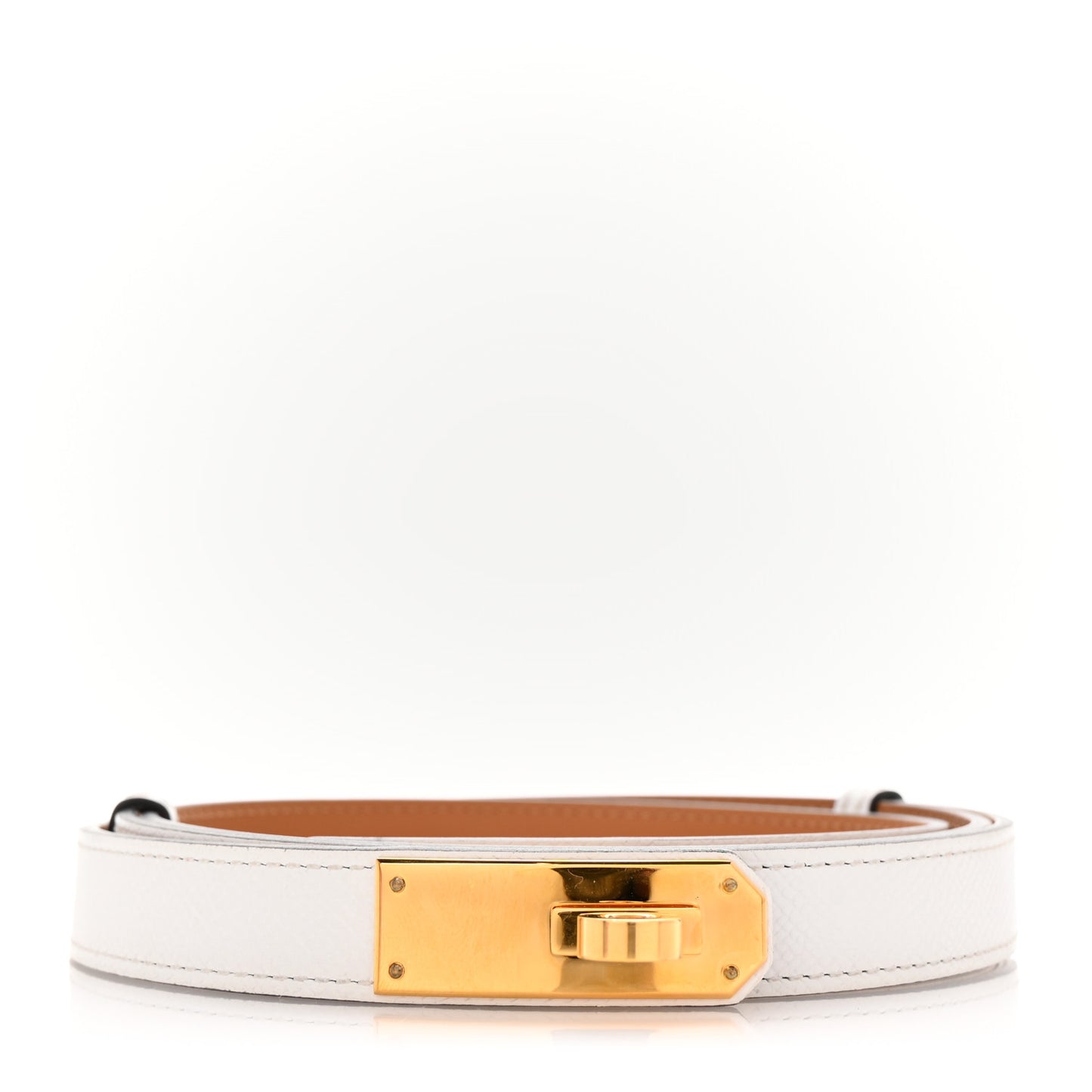 Epsom Kelly Belt White