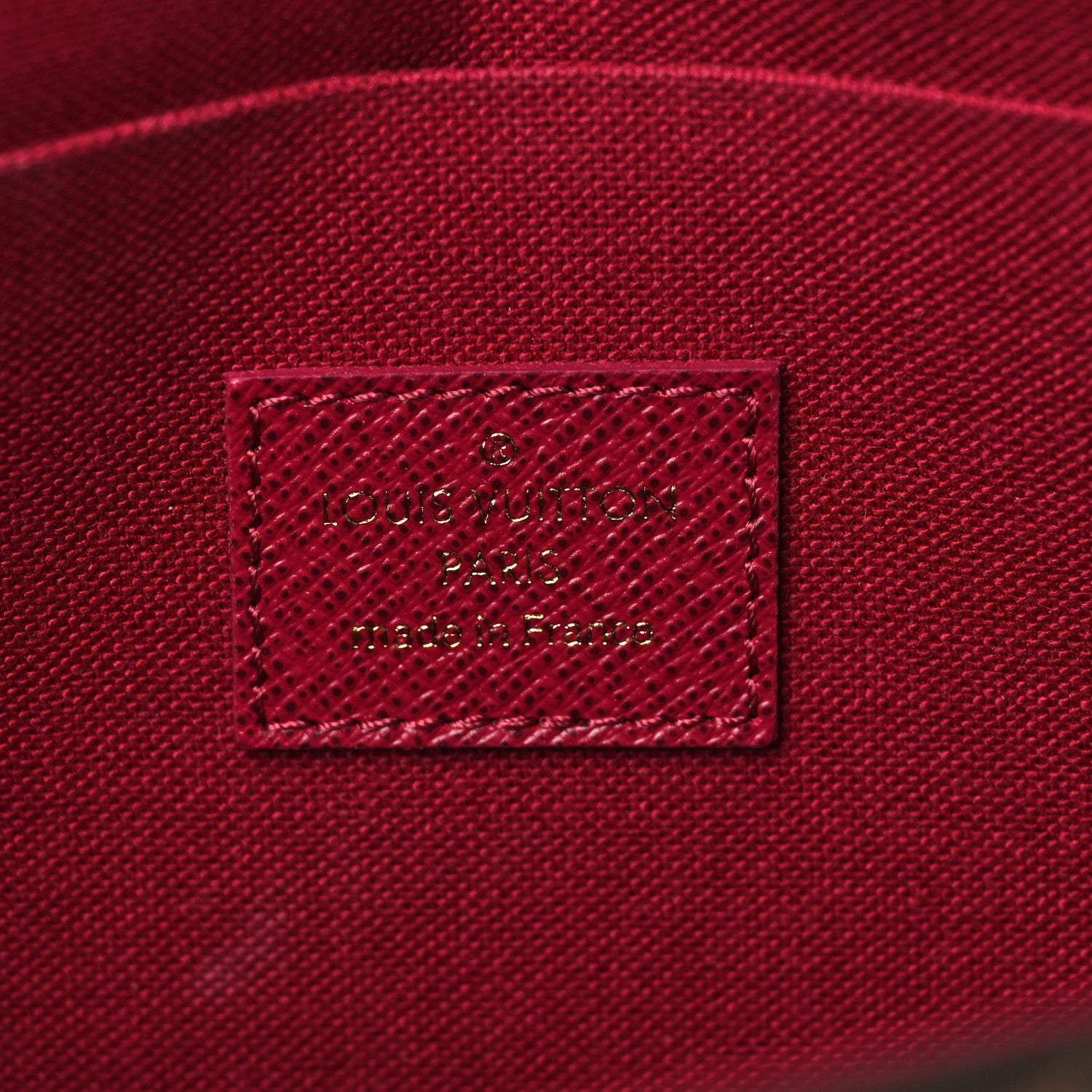 Louis Vuitton Monogram Pochette Felicie Chain Wallet Fuchsia 7 of 10