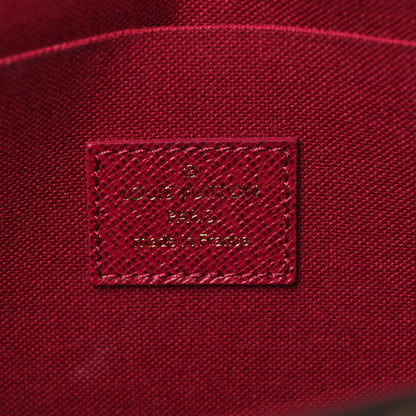 Louis Vuitton Monogram Pochette Felicie Chain Wallet Fuchsia 7 of 10