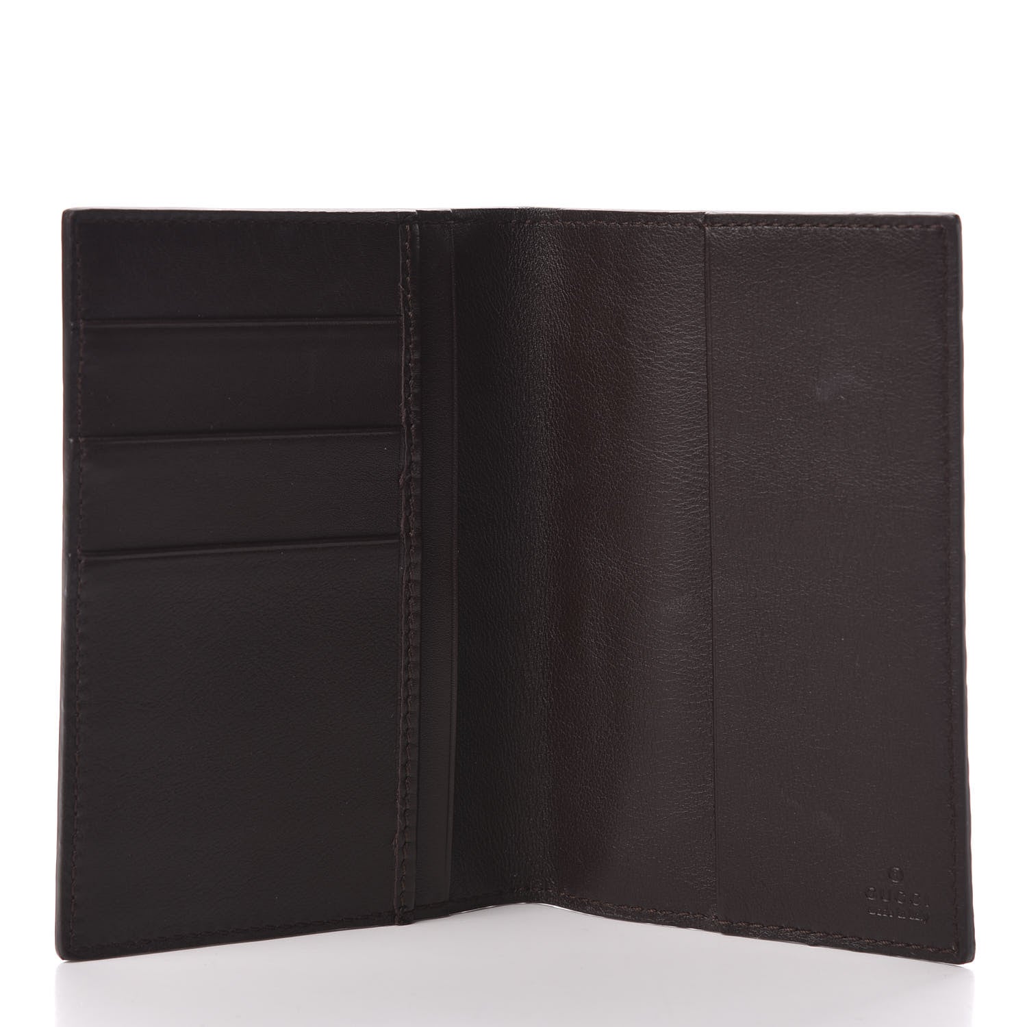 Gucci Crocodile Passport Case Brown 4 of 7