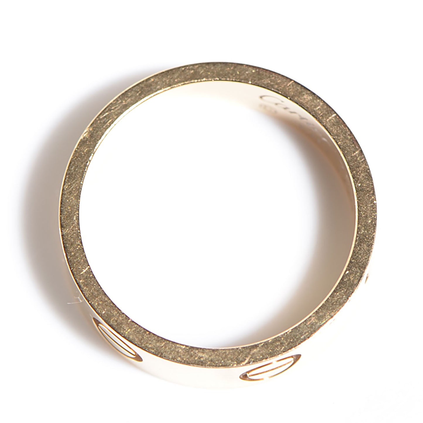 18K Yellow Gold 6mm Love Ring 52 6