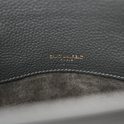 Saint Laurent Grained Calfskin Baby Sac De Jour Souple Storm 6 of 10