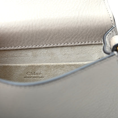 Chloe Calfskin Suede Small Nile Bracelet Bag Motty Grey 6 of 9