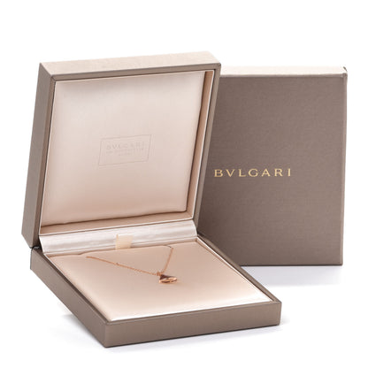 Bulgari 18K Rose Gold Diamond Carnelian Divas' Dream Pendant Necklace 6 of 6