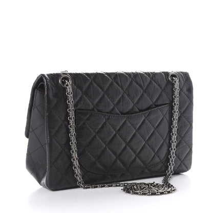 Chanel Aged Calfskin Quilted 2.55 Reissue 226 Flap Black 2 of 10