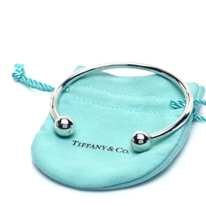 Tiffany Sterling Silver HardWear Ball Wire Bracelet 5 of 5