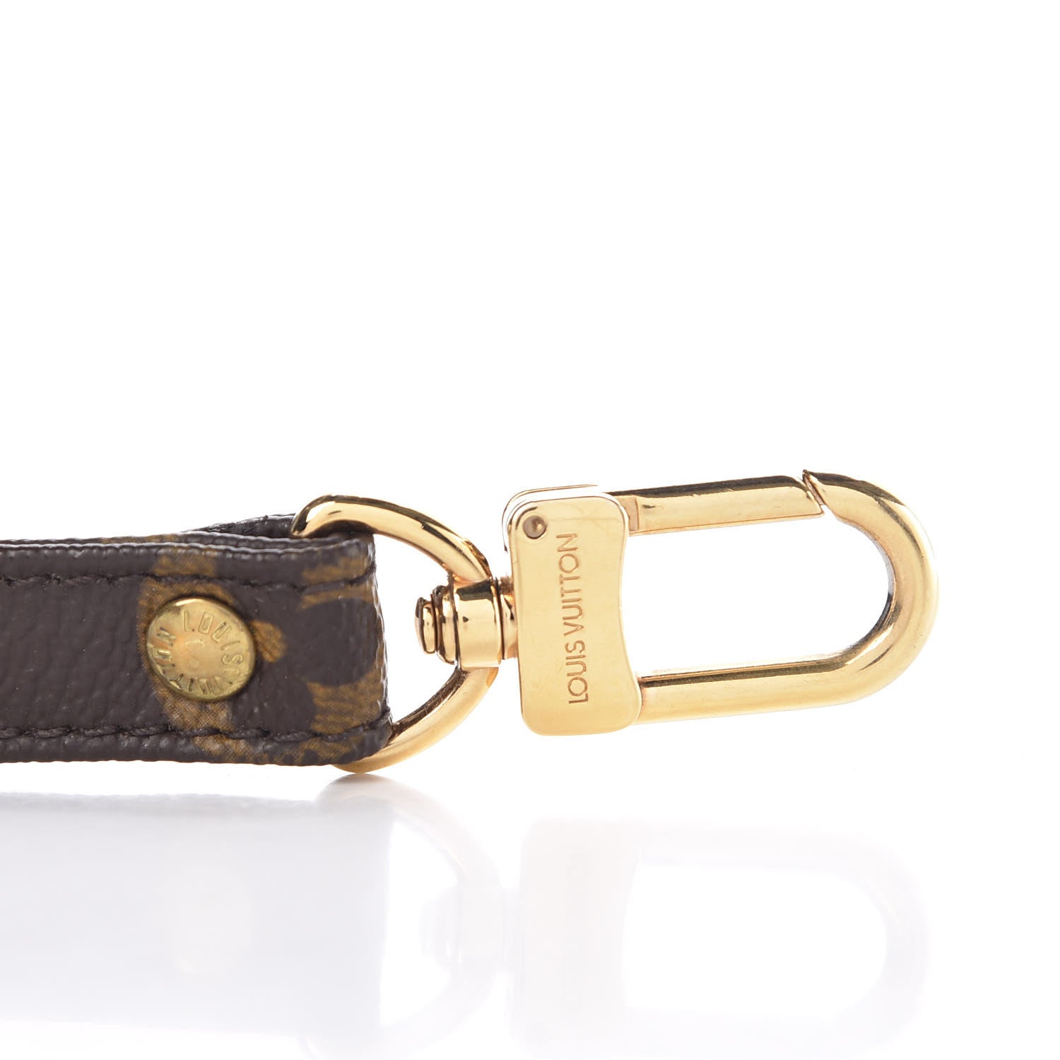 Louis Vuitton Monogram 16mm Adjustable Shoulder Strap 3 of 4