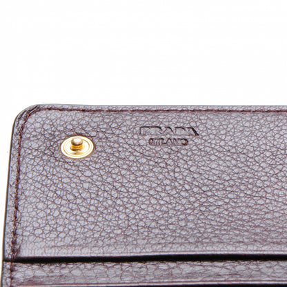 Prada Cervo Antik Metal Wallet Etrusco 6 of 9