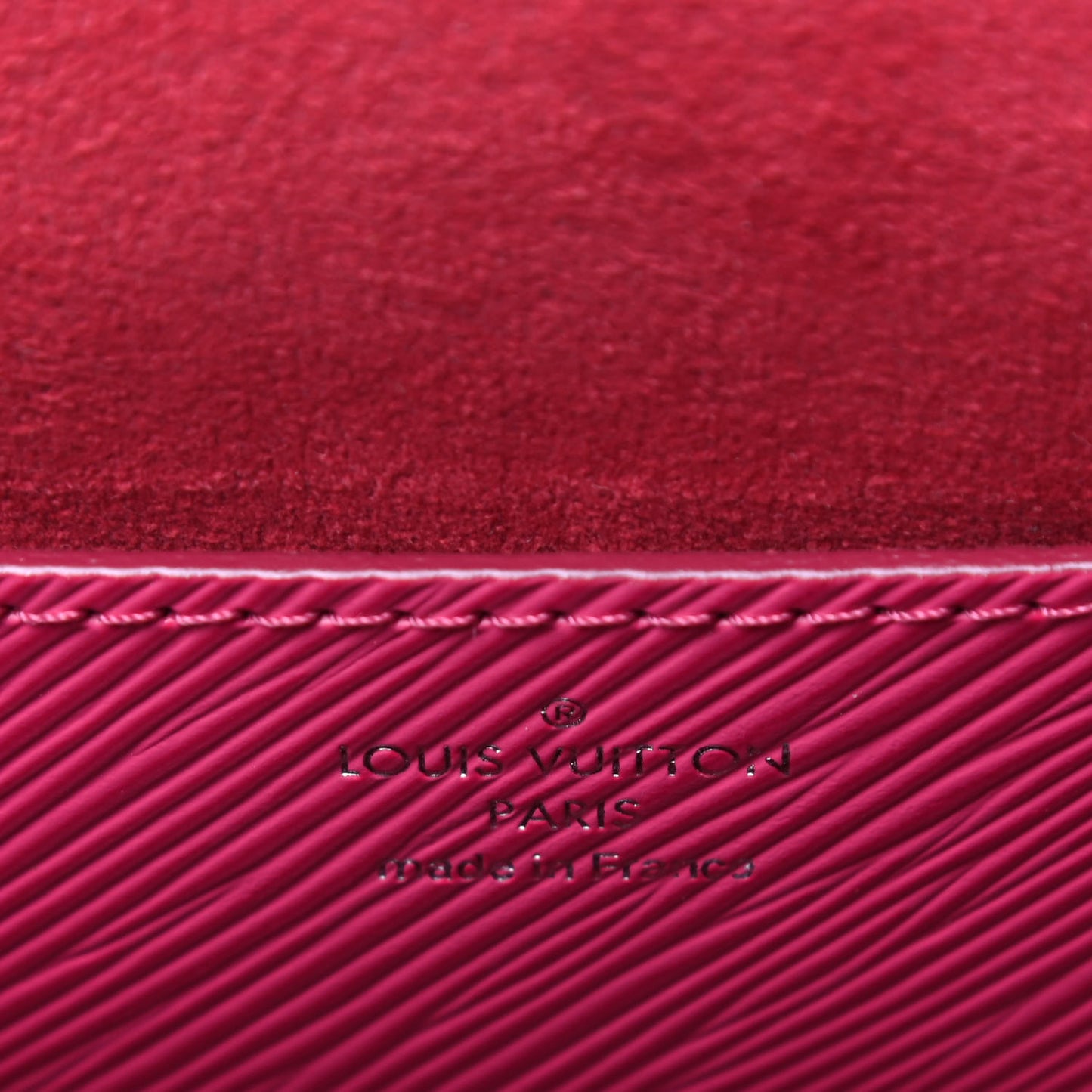 Epi Twist Shoulder Bag MM Hot Pink