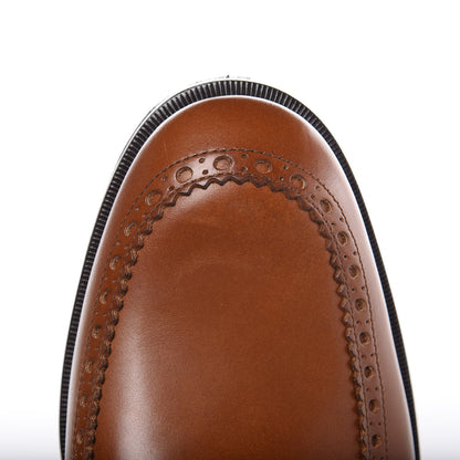 Gucci Calfskin Web Bee Mens Spirit Loafers 8.5 Cuir 8 of 9