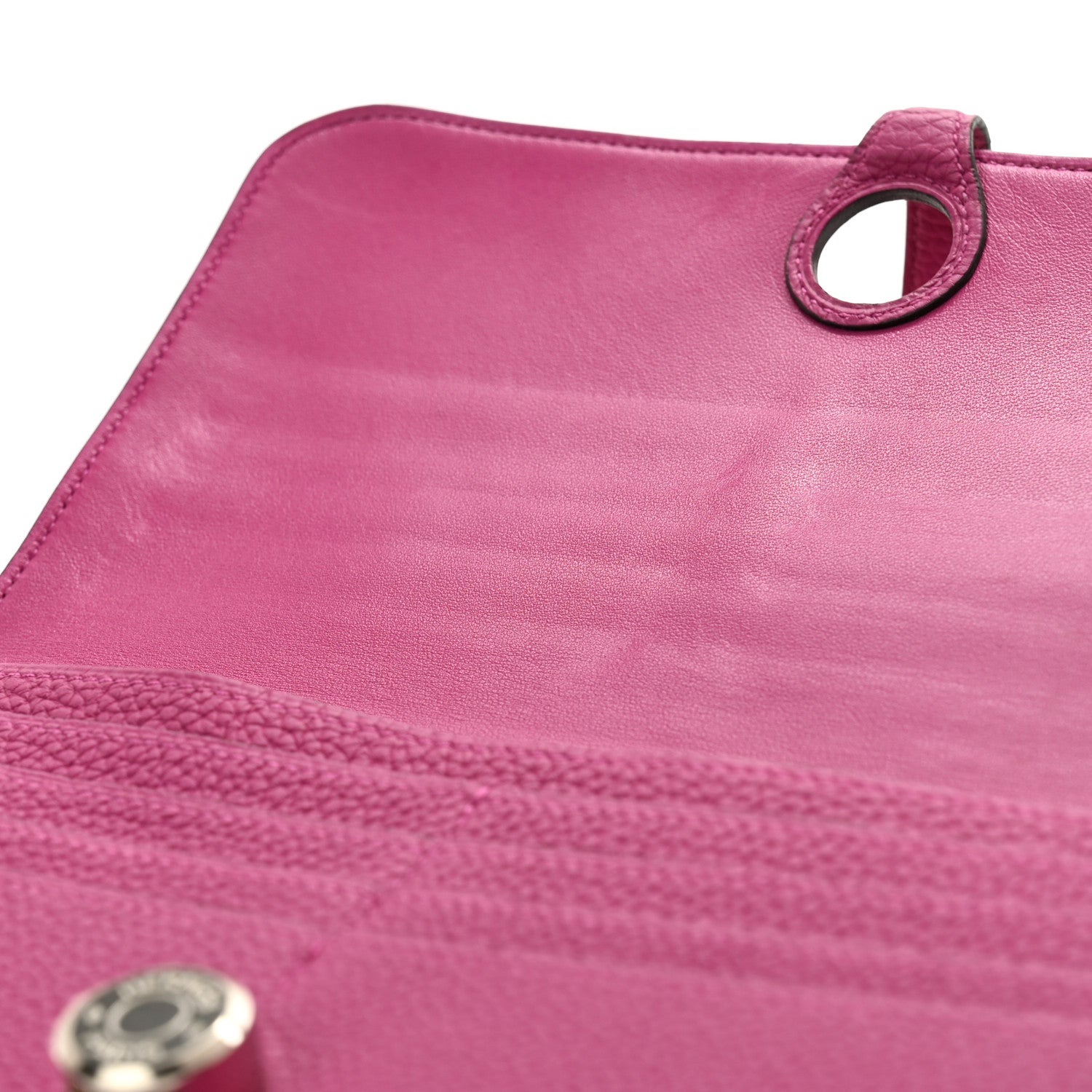 Hermes Togo Dogon Recto Verso Wallet Rose Poupre 8 of 11