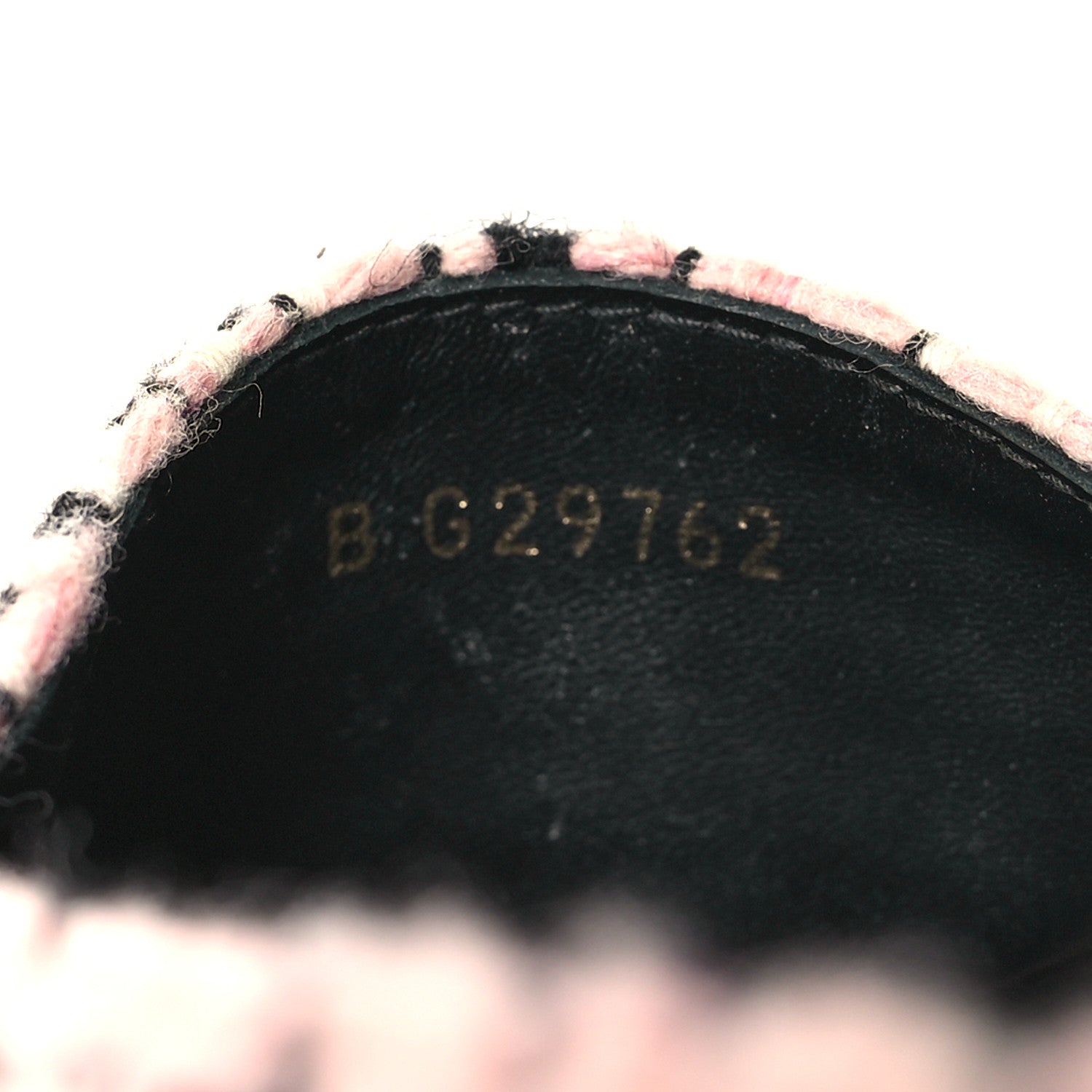 Chanel Tweed Lambskin CC Espadrilles 37 Pink Black 6 of 10