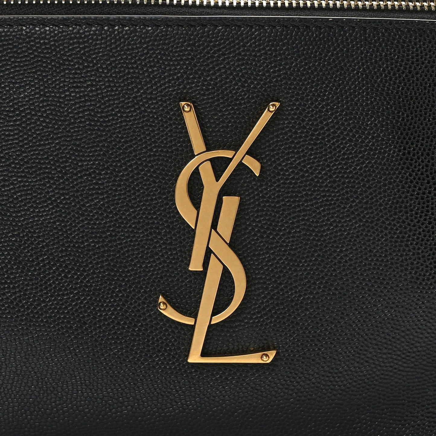 Grain De Poudre Monogram Belt Bag Black