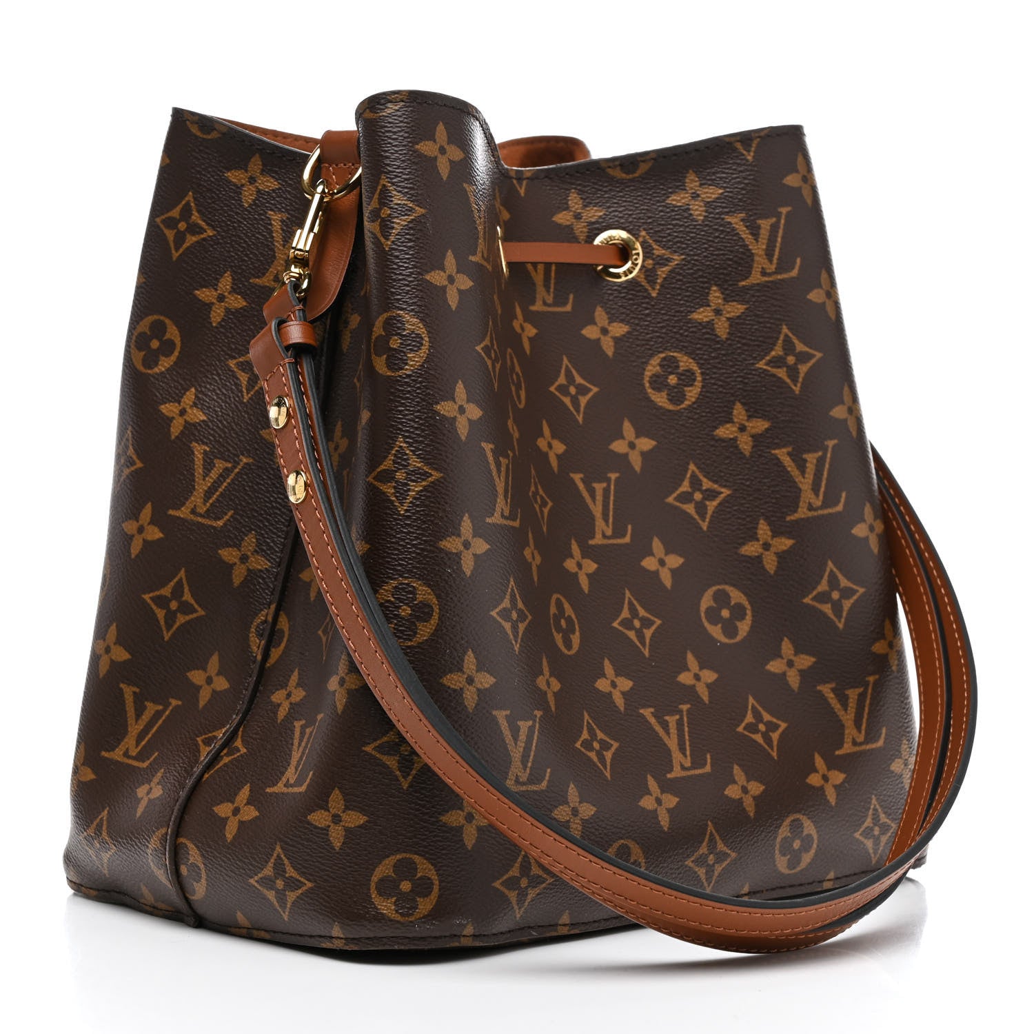 Louis Vuitton Monogram Neonoe MM Caramel 3 of 9
