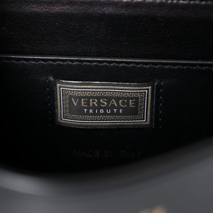 Versace Nappa The Clash Print Tribute Shoulder Bag Black Multicolor 6 of 15