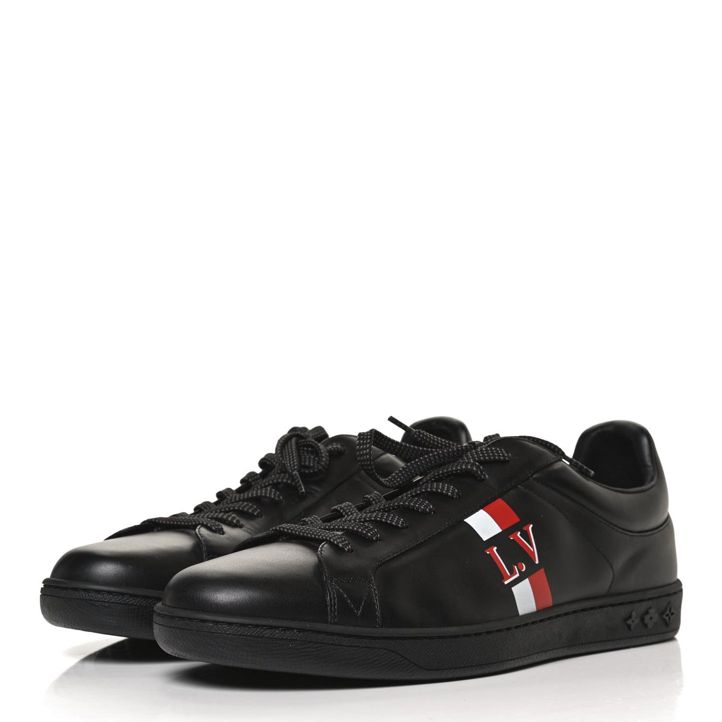 Calfskin Luxembourg Sneakers 8.5 Black