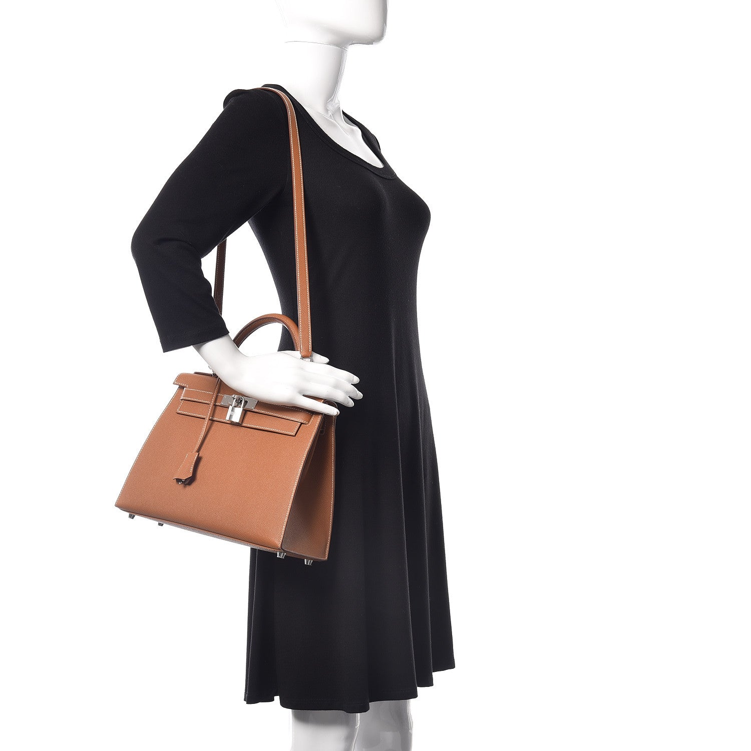 Hermes Epsom Kelly Sellier 28 Gold 2 of 37